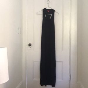 Madewell Black Jersey Knit Maxi Dress